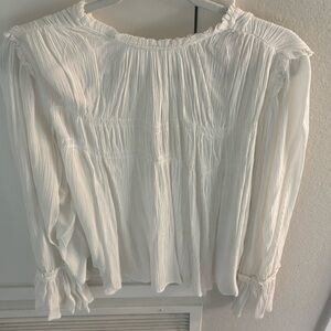 Free People White Blouse